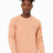 BELLA + CANVAS Unisex Sponge Fleece Raglan Crewneck Sweatshirt - BELLA + CANVAS 3901 Peach XS Crewneck Sweatshirts