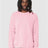 BELLA + CANVAS Unisex Sponge Fleece Raglan Crewneck Sweatshirt - BELLA + CANVAS 3901 Pink XS Crewneck Sweatshirts