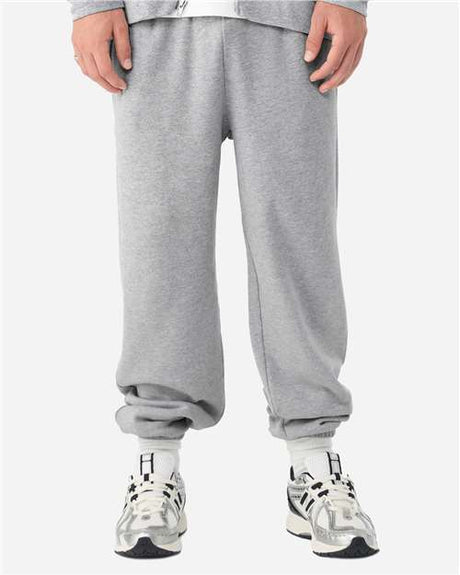 BELLA + CANVAS Unisex Sponge Fleece Sweatpants - BELLA + CANVAS 3738 Athletic Heather XS