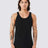 BELLA + CANVAS Unisex Triblend Tank - BELLA + CANVAS 3484 Solid Black Triblend XS