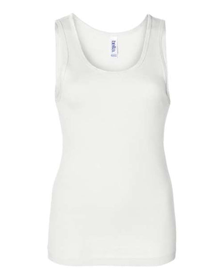 BELLA + CANVAS Women's Baby Rib Tank - BELLA + CANVAS 1080 White S