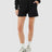 BELLA + CANVAS Women's Cutoff Fleece Shorts - BELLA + CANVAS 3787 Black S