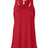 BELLA + CANVAS Women's Flowy Racerback Tank - BELLA + CANVAS 8800 Red XS