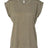 BELLA + CANVAS Women’s Flowy Rolled Cuffs Muscle Tee - BELLA + CANVAS 8804 Heather Olive M Short Sleeve T-Shirts