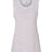BELLA + CANVAS Women's Flowy Scoop Muscle Tank - BELLA + CANVAS 8803 White Slub S