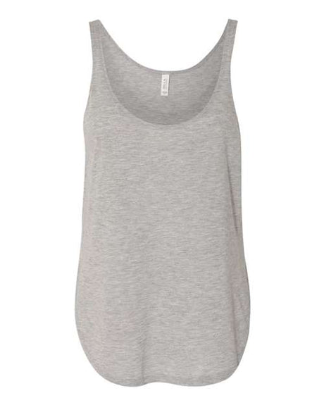 BELLA + CANVAS Women's Flowy Tank with Side Slit - BELLA + CANVAS 8802 Athletic Heather L