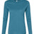 BELLA + CANVAS Women’s Jersey Long Sleeve Tee - BELLA + CANVAS 6500 Heather Deep Teal S Long Sleeve T-Shirts
