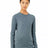 BELLA + CANVAS Women’s Jersey Long Sleeve Tee - BELLA + CANVAS 6500 Heather Slate S Long Sleeve T-Shirts