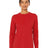 BELLA + CANVAS Women’s Jersey Long Sleeve Tee - BELLA + CANVAS 6500 Red S Long Sleeve T-Shirts
