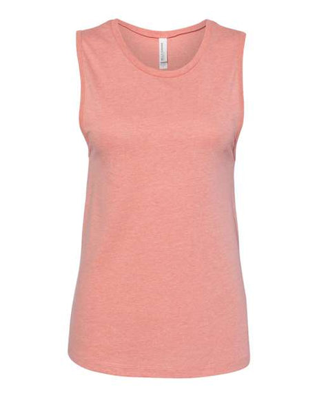 BELLA + CANVAS Women's Jersey Muscle Tank - BELLA + CANVAS 6003 Heather Sunset S