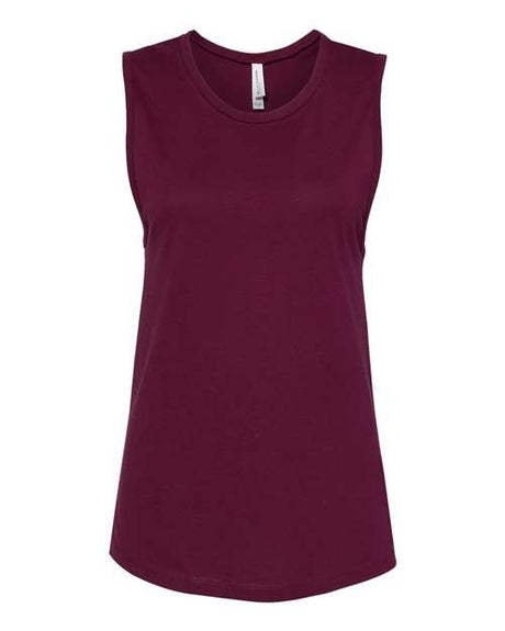 BELLA + CANVAS Women's Jersey Muscle Tank - BELLA + CANVAS 6003 Maroon S
