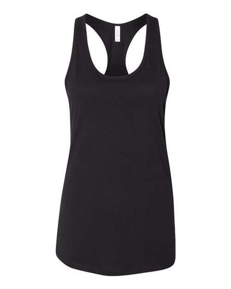 BELLA + CANVAS Women's Jersey Racerback Tank - BELLA + CANVAS 6008 Black S