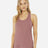 BELLA + CANVAS Women's Jersey Racerback Tank - BELLA + CANVAS 6008 Heather Mauve S