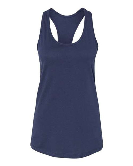 BELLA + CANVAS Women's Jersey Racerback Tank - BELLA + CANVAS 6008 Navy S