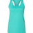 BELLA + CANVAS Women's Jersey Racerback Tank - BELLA + CANVAS 6008 Teal S