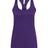 BELLA + CANVAS Women's Jersey Racerback Tank - BELLA + CANVAS 6008 Team Purple S