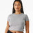 BELLA + CANVAS Women's Micro Rib Baby Tee - BELLA + CANVAS 1010 Athletic Heather XS Short Sleeve T-Shirts