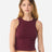 BELLA + CANVAS Women's Micro Rib Racer Tank - BELLA + CANVAS 1019 Solid Maroon Blend XS