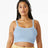 BELLA + CANVAS Women's Micro Rib Spaghetti Strap Tank - BELLA + CANVAS 1012 Solid Baby Blue Blend XS