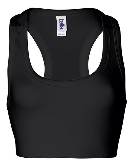 BELLA + CANVAS Women's Nylon Spandex Sports Bra - BELLA + CANVAS 970 Black S