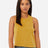 BELLA + CANVAS Women's Racerback Crop Tank - BELLA + CANVAS 6682 Heather Mustard S