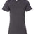 BELLA + CANVAS Women’s Relaxed Fit Heather CVC Tee - BELLA + CANVAS 6400CVC Dark Grey Heather S Short Sleeve T-Shirts
