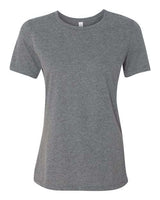 BELLA + CANVAS Women’s Relaxed Fit Heather CVC Tee - BELLA + CANVAS 6400CVC Deep Heather S Short Sleeve T-Shirts