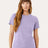 BELLA + CANVAS Women’s Relaxed Fit Heather CVC Tee - BELLA + CANVAS 6400CVC Heather Dark Lavender S Short Sleeve T-Shirts