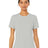 BELLA + CANVAS Women’s Relaxed Fit Heather CVC Tee - BELLA + CANVAS 6400CVC Heather Silver S Short Sleeve T-Shirts
