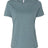 BELLA + CANVAS Women’s Relaxed Fit Heather CVC Tee - BELLA + CANVAS 6400CVC Heather Slate S Short Sleeve T-Shirts