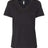 BELLA + CANVAS Women's Relaxed Heather CVC V - Neck Tee - BELLA + CANVAS 6405CVC Black Heather S Short Sleeve T-Shirts