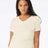 BELLA + CANVAS Women’s Relaxed Jersey V - Neck Tee - BELLA + CANVAS 6405 Natural S Short Sleeve T-Shirts