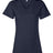 BELLA + CANVAS Women’s Relaxed Jersey V - Neck Tee - BELLA + CANVAS 6405 Navy S Short Sleeve T-Shirts