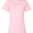 BELLA + CANVAS Women’s Relaxed Jersey V - Neck Tee - BELLA + CANVAS 6405 Pink S Short Sleeve T-Shirts
