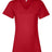 BELLA + CANVAS Women’s Relaxed Jersey V - Neck Tee - BELLA + CANVAS 6405 Red S Short Sleeve T-Shirts
