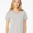BELLA + CANVAS Women’s Relaxed Jersey V - Neck Tee - BELLA + CANVAS 6405 Silver S Short Sleeve T-Shirts