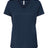BELLA + CANVAS Women's Relaxed Triblend V - Neck Tee - BELLA + CANVAS 6415 Solid Navy Triblend S Short Sleeve T-Shirts