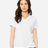 BELLA + CANVAS Women's Relaxed Triblend V - Neck Tee - BELLA + CANVAS 6415 Solid White Triblend S Short Sleeve T-Shirts