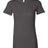 BELLA + CANVAS Women's Slim Fit Tee - BELLA + CANVAS 6004 Asphalt S Short Sleeve T-Shirts