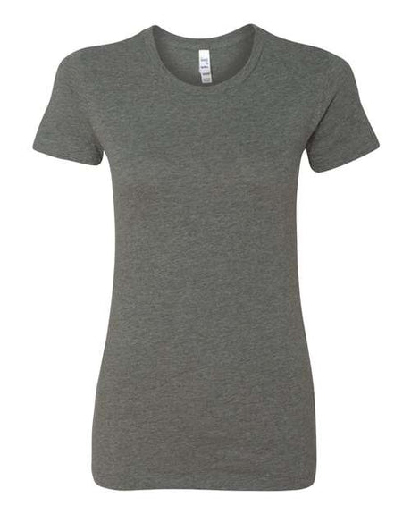 BELLA + CANVAS Women's Slim Fit Tee - BELLA + CANVAS 6004 Deep Heather S Short Sleeve T-Shirts