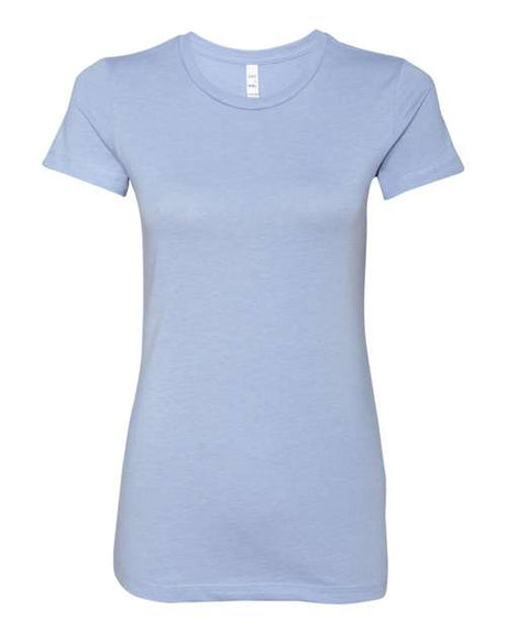 BELLA + CANVAS Women's Slim Fit Tee - BELLA + CANVAS 6004 Heather Blue 2XL Short Sleeve T-Shirts