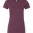BELLA + CANVAS Women's Slim Fit Tee - BELLA + CANVAS 6004 Heather Maroon S Short Sleeve T-Shirts
