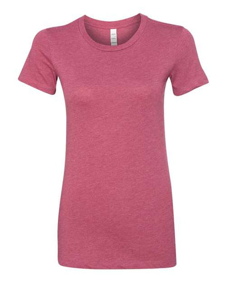 BELLA + CANVAS Women's Slim Fit Tee - BELLA + CANVAS 6004 Heather Raspberry S Short Sleeve T-Shirts