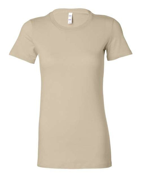 BELLA + CANVAS Women's Slim Fit Tee - BELLA + CANVAS 6004 Soft Cream S Short Sleeve T-Shirts