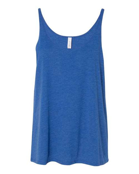 BELLA + CANVAS Women's Slouchy Tank - BELLA + CANVAS 8838 True Royal Triblend S