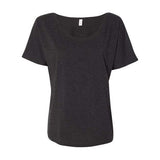 BELLA + CANVAS Women’s Slouchy Tee - BELLA + CANVAS 8816 Black S Short Sleeve T-Shirts