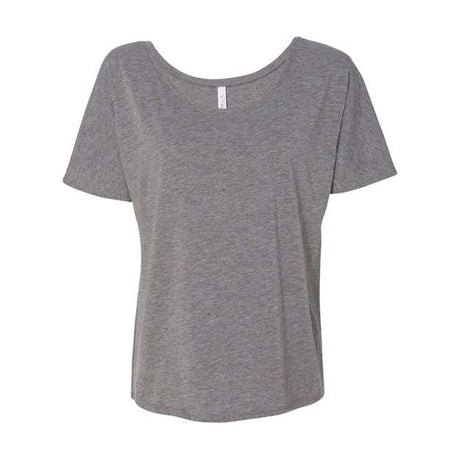 BELLA + CANVAS Women’s Slouchy Tee - BELLA + CANVAS 8816 Black S Short Sleeve T-Shirts