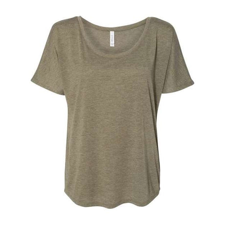 BELLA + CANVAS Women’s Slouchy Tee - BELLA + CANVAS 8816 Black S Short Sleeve T-Shirts