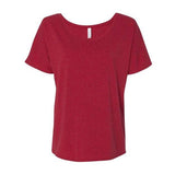 BELLA + CANVAS Women’s Slouchy Tee - BELLA + CANVAS 8816 Black S Short Sleeve T-Shirts