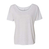 BELLA + CANVAS Women’s Slouchy Tee - BELLA + CANVAS 8816 White S Short Sleeve T-Shirts